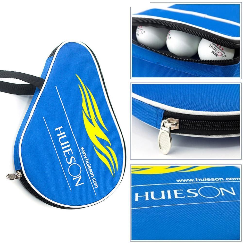 One Piece Professional New Table Tennis Rackets Bat Bag Oxford Pong Case With Balls Bag 30 X 20 Cm