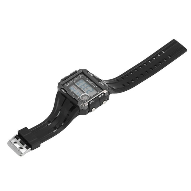 Reloj Deportivo, Reloj Deportivo Digital, Esfera Rectangular Luminosa De Moda Para Mujer