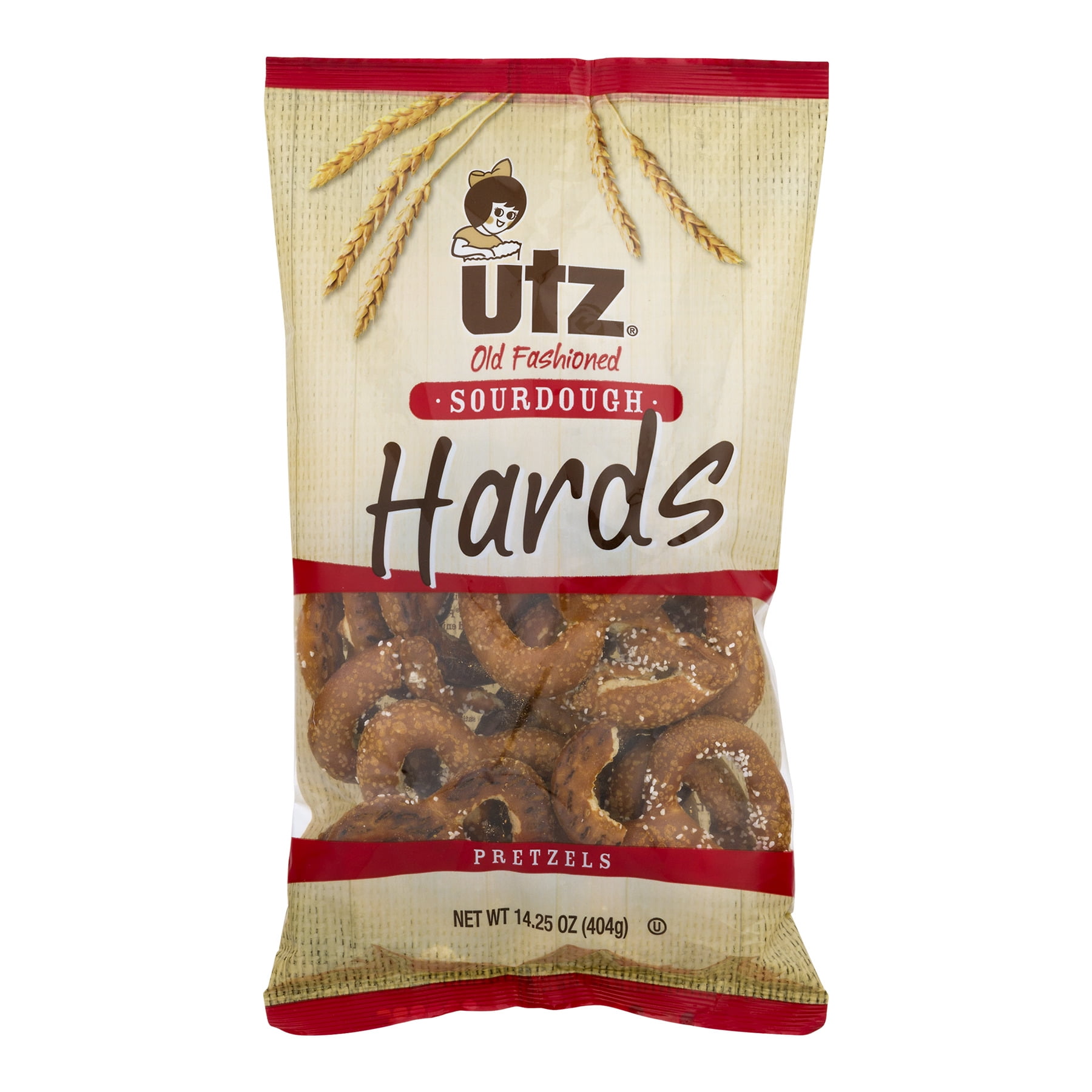 Utz Pretzels Old Fashioned Sourdough Hards 14.25 oz.