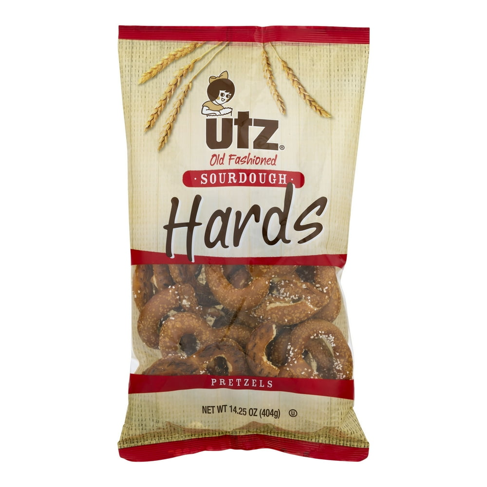 Utz Pretzels Old Fashioned Sourdough Hards 14.25 oz.