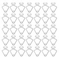 thumbnail image 1 of 50 Pcs Wall Mounted Hooks Suspended Ceiling Hook Metal Cup Hook Hanging Sign Hanger T- Bar Squeeze Clip, 1 of 4