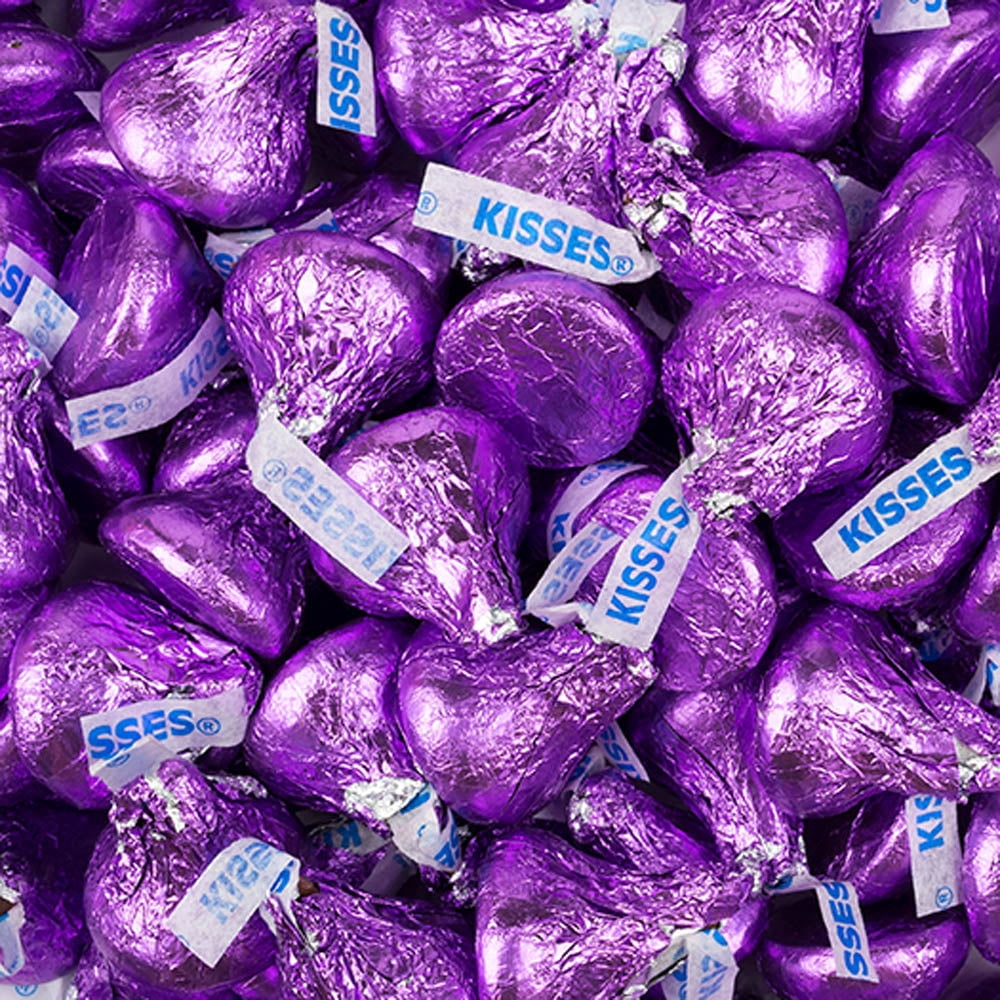 248 Pcs Purple Graduation Candy Mix - Class of 2026 Wrapped Miniatures & Purple Bulk Kisses (3 lbs)