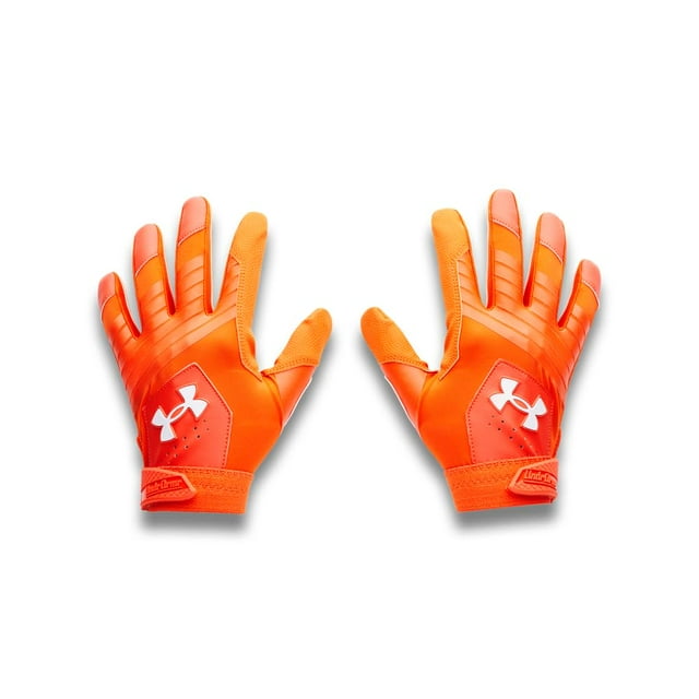 Guantes de béisbol Under Armour Clean Up, talla XXL, color naranja