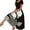 White, variant on Ichuanyi Summer Dresses Women's Short Sleeve Round Neck Casual Fashion Party Daily Elegant Printing Dress