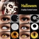 thumbnail image 2 of EYESHARE Lentes De Contacto De Ojos De Color Negro 2 Pzs Halloween Anime Anual De Belleza, 2 of 3