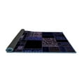 thumbnail image 2 of Ahgly Company Indoor Rectangle Patchwork Blue Transitional Area Rugs, 6' x 9', 2 of 4
