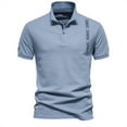 thumbnail image 1 of Fankiway Chemise Décontractée pour Hommes à Manches Courtes Col Rabattu, 1 of 3