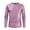 Purple, variant on Qingpeng Men's Sequins T Shirt Round Neck Long Sleeve Pullover Shirts Tees Tops for Men