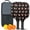 Pioneer Flower Floral-3, variant on Pickleball Paddles Set,Pioneer Flower Floral Print Pattern Fiberglass Surface Pickleball Racket Set with 2 Indoor Outdoor Pickleball Balls and Pickleball Bag,Pickle-ball Equipment