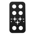 thumbnail image 1 of Soporte de montaje plano de inclinación del mecanismo de dirección del brazo mecánico para servo 995 996R Flat Mount Black, 1 of 8
