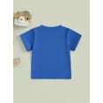 thumbnail image 6 of BemeyourBBs Boy Birthday T-Shirt Astronaut Print Short Sleeve Round Neck Tops, 6 of 9