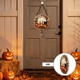 thumbnail image 4 of Halloween Acrylic Door Hanger with Bell and Chain, Spooky Porch Decor for Front Door, Festive Fall Hanging Ornament 1 Pack, 4 of 8