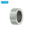 thumbnail image 3 of M10 Stainless Steel Spacers, 10 Pcs Metal Spacer Stainless Steel 10.2mm ID x 14mm OD x 6mm L for 3/8" M10, 3 of 5