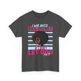 thumbnail image 2 of Glamour Queen Unisex Heavy Cotton Tee "I Will Need Bail Money" in Dark Heather, 2 of 5
