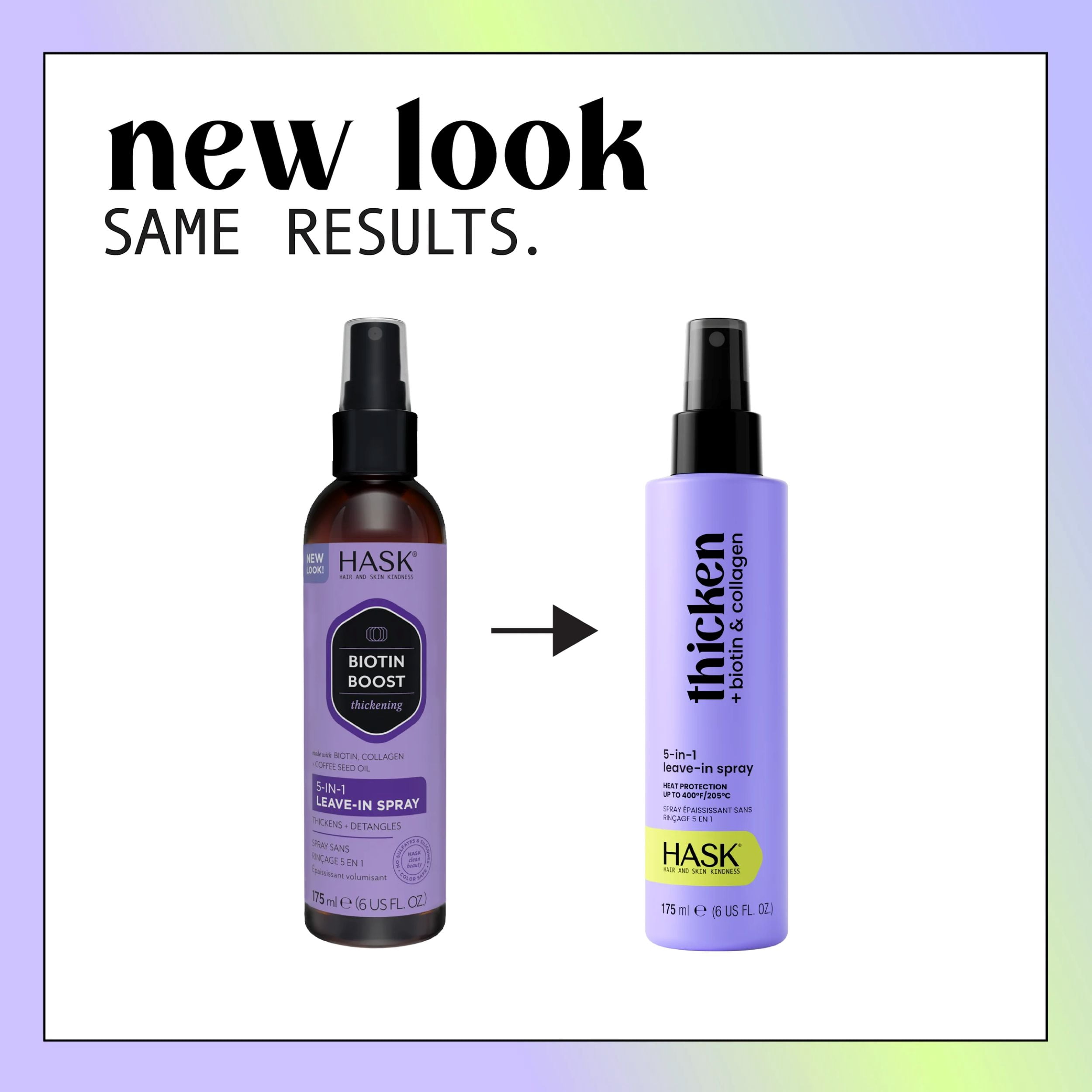 (6 pack) Hask Biotin Boost Thickening 5-in-1 Leave-in Spray, 6 fl oz