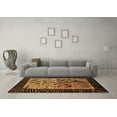 thumbnail image 3 of Ahgly Company Indoor Round Animal Brown Modern Area Rugs, 7' Round, 3 of 4
