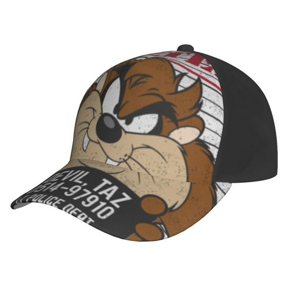 Taz Animal Mania Anime Baseball Cap Hats Adjustable Snapback Caps Cool Dad Hat for Men Women Teens Best Gift