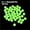 Green, variant on 10mm Hard Plastic Luminous Fishing Beads Glow in the Dark Round for Fishing Rigs, Green, 100 Pack