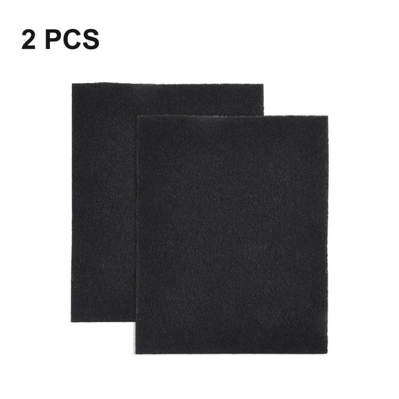 2 Pcs Universal Activated Carbon Foam Sponge Air Filters Sheet Pad Set 305x240x5mm Carbon Cotton Filter Activated Carbon