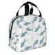 thumbnail image 2 of Easygdp Cute Shark Bolsa Térmica Premium - Tela Oxford Impermeable, Gran Capacidad, Bolsillo Frontal, Unisex para Trabajo, Escuela, Actividades al Aire Libre y Picnics, 2 of 8