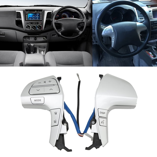 84250-60180, Interruptor del Volante Controlador Control multifuncional del Volante para el Garaje para el Reemplazo de la Tiesta de Automóviles para ACV4 AHV41 2006-2011