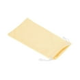 thumbnail image 3 of Unique Bargains 1 Pc Drawstring Eyeglass Pouch Soft Eyeglasses Storage Beige, 3 of 5
