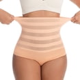 thumbnail image 5 of Fewfanhot Shapewear Underwear High Waisted Body Shaper Slimming Briefs Underwear Shapewear Bottoms Shorts, 5 of 9