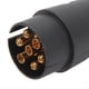 thumbnail image 5 of Adaptador de Remolque Impermeable de 7 Pines, Conector Macho Redondo A Conector Hembra Plano de 7 Pines para Caravana y ., 5 of 7