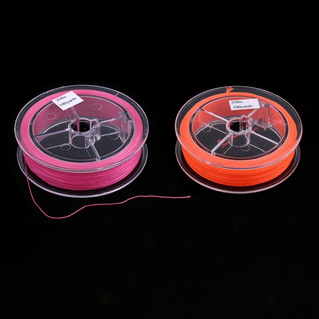 Fly Fishing Backing Line 20lb 100yards Multifilament Braided Line 