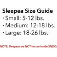 thumbnail image 5 of Happiest Baby Sleepea 5-Second Swaddle - 100% Organic Cotton Baby Swaddle Blanket - Doctor Designed Promotes Healthy Hip Development - Prevents Accidentally Scratching Face (Rose Stars, Medium), 5 of 7