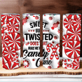 thumbnail image 4 of Peppermint Candy Cane Christmas Tumbler, Red and White Holiday Cup, Festive Seasonal Drinkware, Perfect for Winter Celebrations, 4 of 5