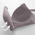 thumbnail image 5 of Hipattires Push up Bras for Women Front Closure Bralette Wirefree Everyday Lift Womens Bras Soft ,SIZE XL, 5 of 8