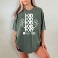 thumbnail image 6 of Holy Comfort Colors Christian Shirt – Retro Bible Verse Tee | Lord God Almighty Religious Gift, 6 of 8