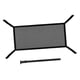 thumbnail image 1 of Red de seguridad para sillas de niños,Red de seguridad para torres de niños pequeños,poliéster negro,Red de seguridad para ayudantes de cocina,Taburete de paso con barrera de malla,malla, 1 of 8