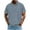 Navy^, variant on Jjayotai George Polo Shirts for Men Big and Tall, Men's Casual Fashion Color Block Button Down Short Sleeve Lapel Hook Buckle T-shirt, Classic Tees for Men