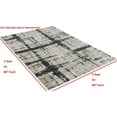 thumbnail image 4 of Abstract Rugs Marble Pattern Modern Contemporary Area Rugs Distressed-Fossil/Graphite/Dusk, 4 of 7