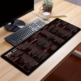 thumbnail image 3 of Keyboard Pad Desk Mat For Keyboard And Mouse Stitched Edges Mouse Pad, Large Office Desk Mat, Non-Slip Gaming Mouse Pad, Laptop Desk Pad, Desk Writing Pad For Office And Home, 3 of 9