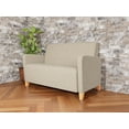 thumbnail image 2 of Lesro Ravenna Reception Loveseat in Beige, 2 of 5