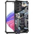 thumbnail image 2 of Phone Case for Samsung Galaxy A73 5G,Army Camouflage Case with Military Grade Protection Drop-Tested and Built-in Kickstand Cover for Samsung Galaxy A73 5G MC Navy Blue, 2 of 10