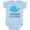 AE-Light Blue, variant on Inktastic Whale, Hello There Boys or Girls Baby Bodysuit