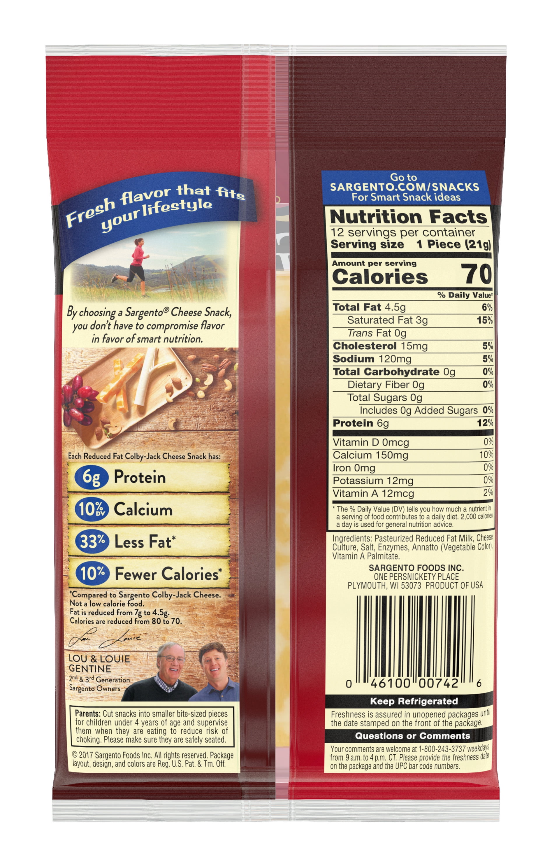 Sargento Colby Jack Cheese Stick Nutritional Info Besto Blog