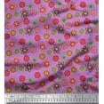 thumbnail image 1 of Soimoi Cotton Poplin Fabric Artistic Floral Decor Fabric Printed Yard 42 Inch Wide, 1 of 3