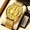 All-metal spring strap, variant on Men's watch with spring strap, high-definition digital display, luminous, waterproof, dual calendar, stylish and trendy business watch