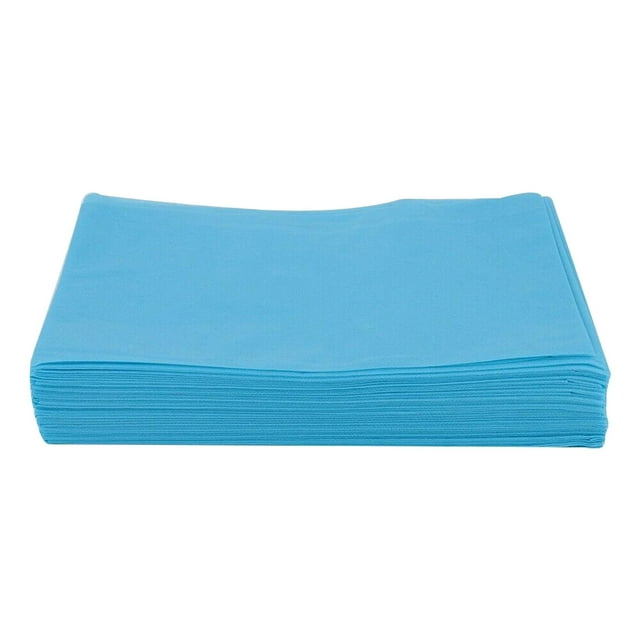 10 pis de sábanas perforada cubiertas de de de 80x180cm Azul Zulema Fundas de sábanas desechables