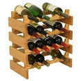 thumbnail image 1 of Wooden Mallet WR44LO 16 Bottle Dakota????Wine Rack, 1 of 1