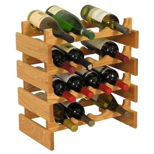Wooden Mallet WR44LO 16 Bottle Dakota????Wine Rack