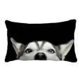 thumbnail image 1 of Funda de Almohada ABPHQTO Perro Husky Con Ojos Azules Protector de Almohada Cama 50x75 cm, 1 of 1