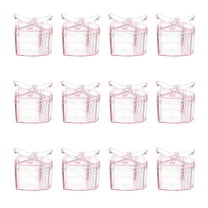 12pcs Heart Shaped Candy Box Sugar Storage Container for Festival Wedding
