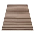 thumbnail image 2 of Rugsotic Carpets Eco-Friendly Woven Hand Woven Kilim Flat Weave Cream Red Contemporary Area Rug, 4'x6' Rectangle, Antimicrobial, 2 of 5