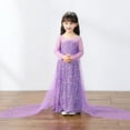 thumbnail image 3 of Princess Dress Deluxe Queen Dress Up Halloween Christmas Party Costumes Outfit Set for Birthday Cosplay, 3 of 7